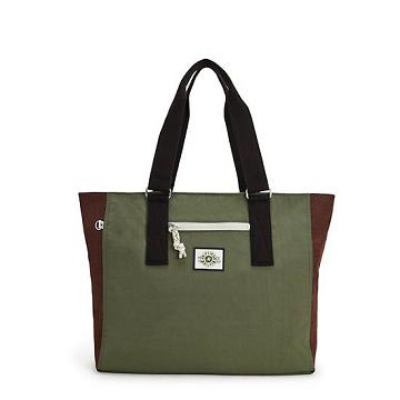 Bolso Tote Kipling Jodi M Verde Oliva | MX 1472IL